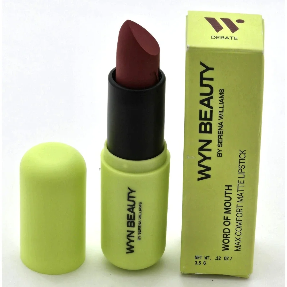 Wyn Beauty Word Of Mouth Max Comfort Matte Lipstick‎ - DEBATE - .12oz/3.5G